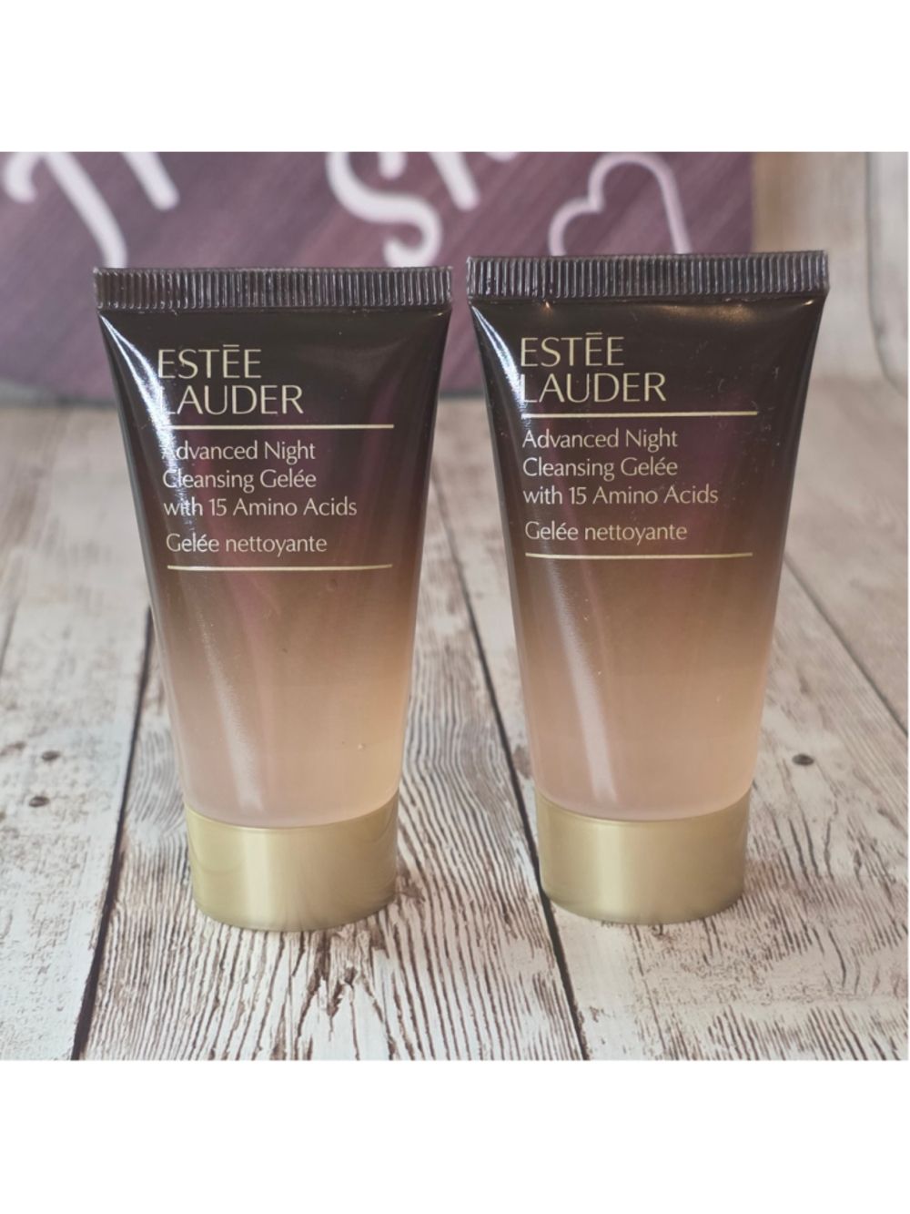 2× Estée Lauder Advanced Night Cleansing Gelée 30ml Travel Size NWOT